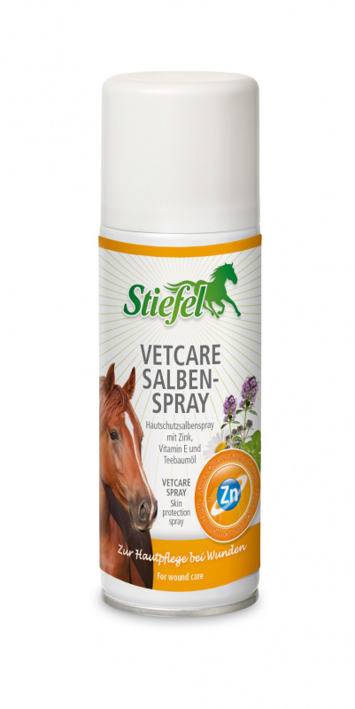 Vetcare ochranná mast ve spreji se zinkem, vitamínem E a tea-tree olejem (Láhev,