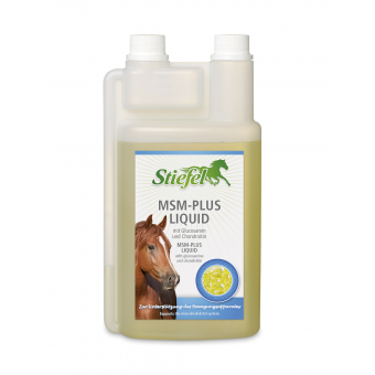 MSM Plus liquid s glukosaminem a chondroitinem (Láhev s dávkovačem, 1 l)