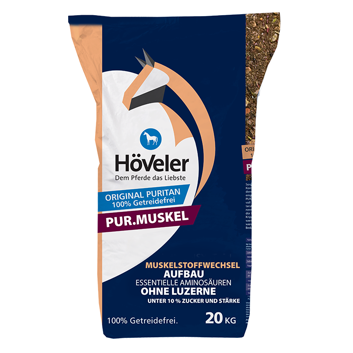 PUR MUSKEL 20 kg (Höveler) - podpora svalového metabolismu
