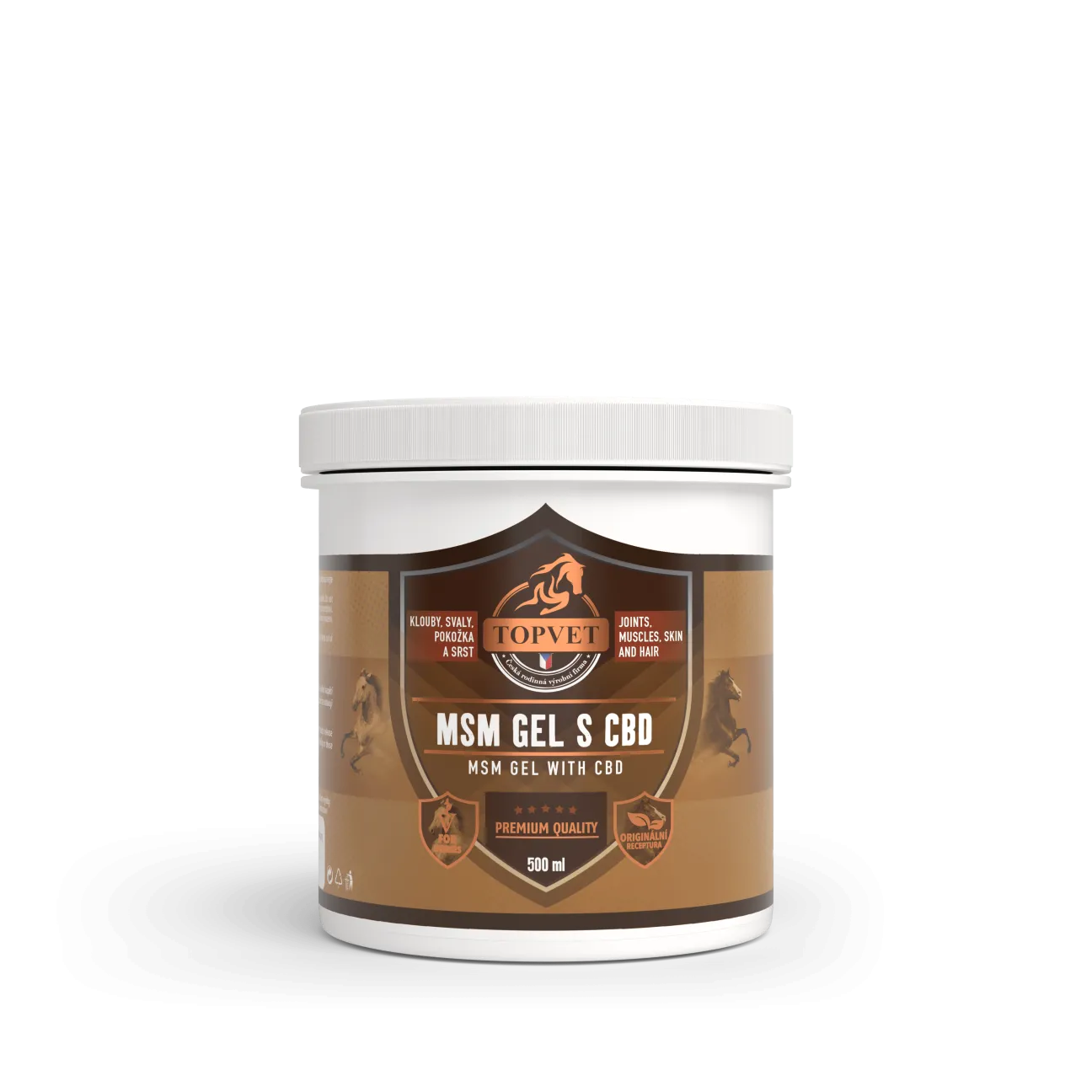 MSM GEL S CBD 