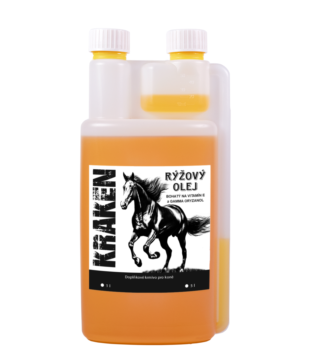 Rýžový olej pro koně - 1 Litr