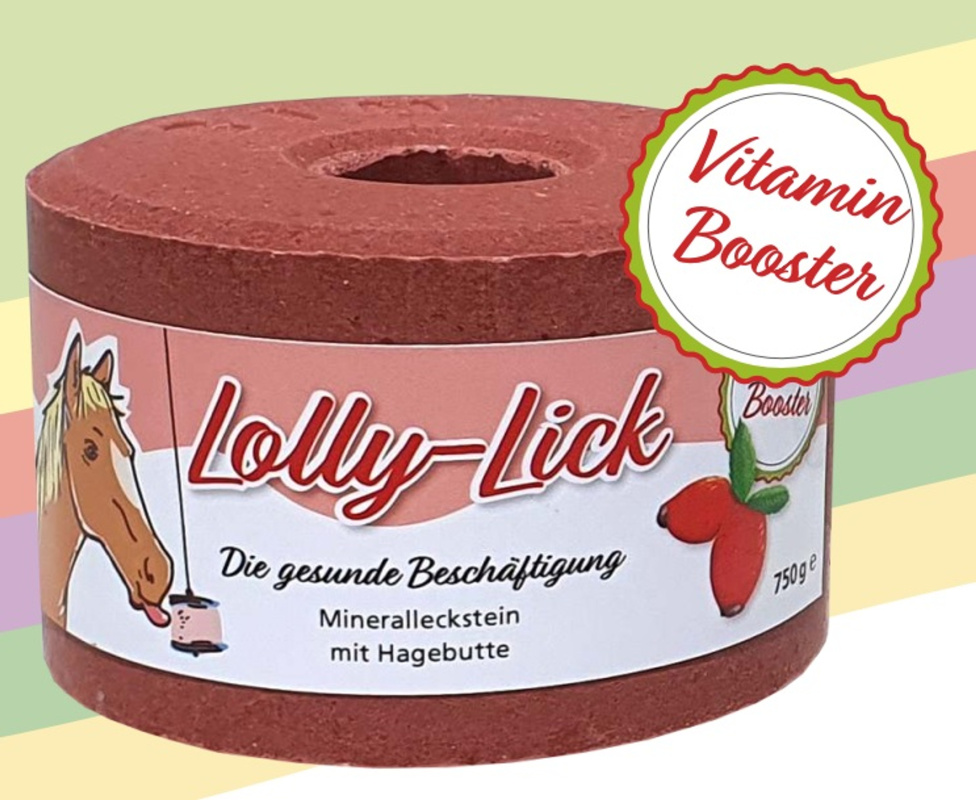 Koňské lízátko Lolly-Lick - zdravé lízátko pro koně (Šípek)
