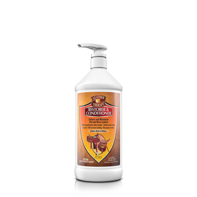 Leather Therapy Restorer pro renovaci staré kůže (Lahev, 473 ml)