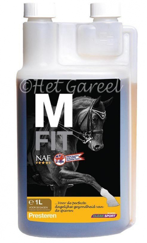 M Fit pro podporu svalů, láhev s dávkovačem 1000 ml