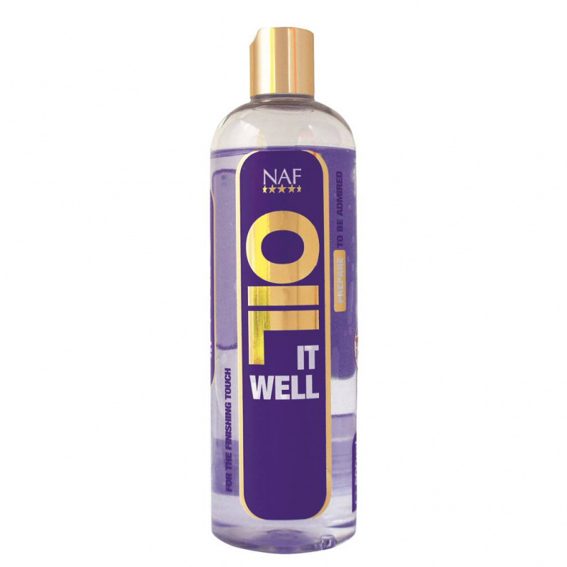 Oil it well rozjasní ta nejdůležitější místa na srsti, lahvička 500ml