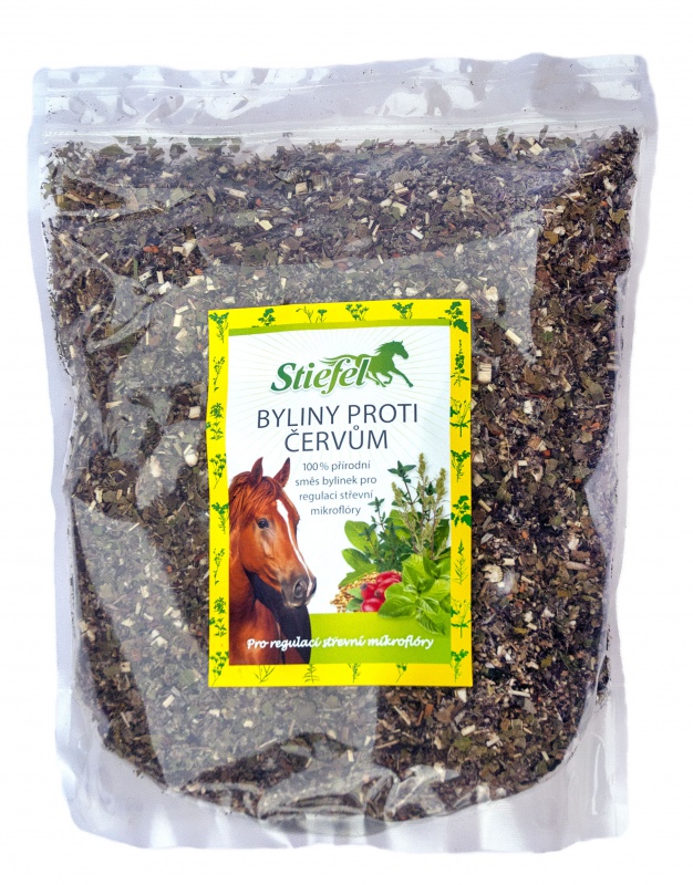 Byliny proti červům, Sáček 1 kg řezané byliny