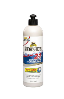 Šampón a kondicionér pro koně Absorbine ShowSheen dva v jednom, láhev 591 ml (La