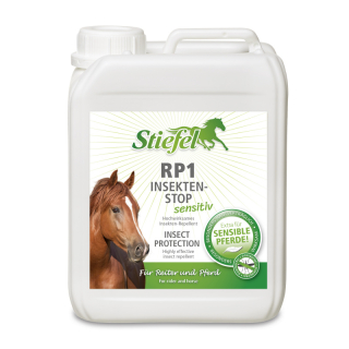 Repelent RP1 Sensitive ekonomické balení - Sprej bez alkoholu pro koně s citlivo