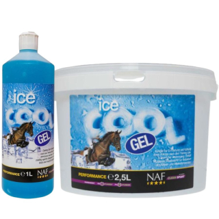 Ice cool gel, chladivý gel s minerály na unavené nohy, kyblík 1 l