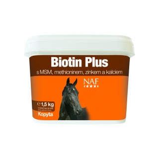 Biotin plus pro zdravá kopyta, kyblík 1,5 kg